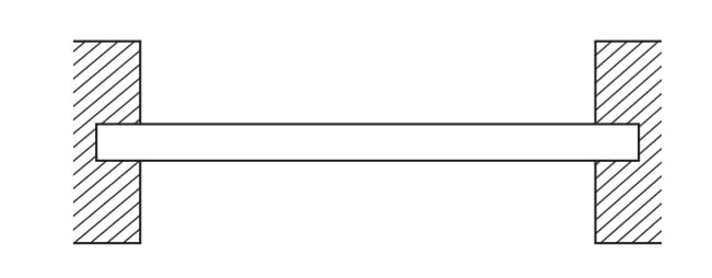 Fixed beam