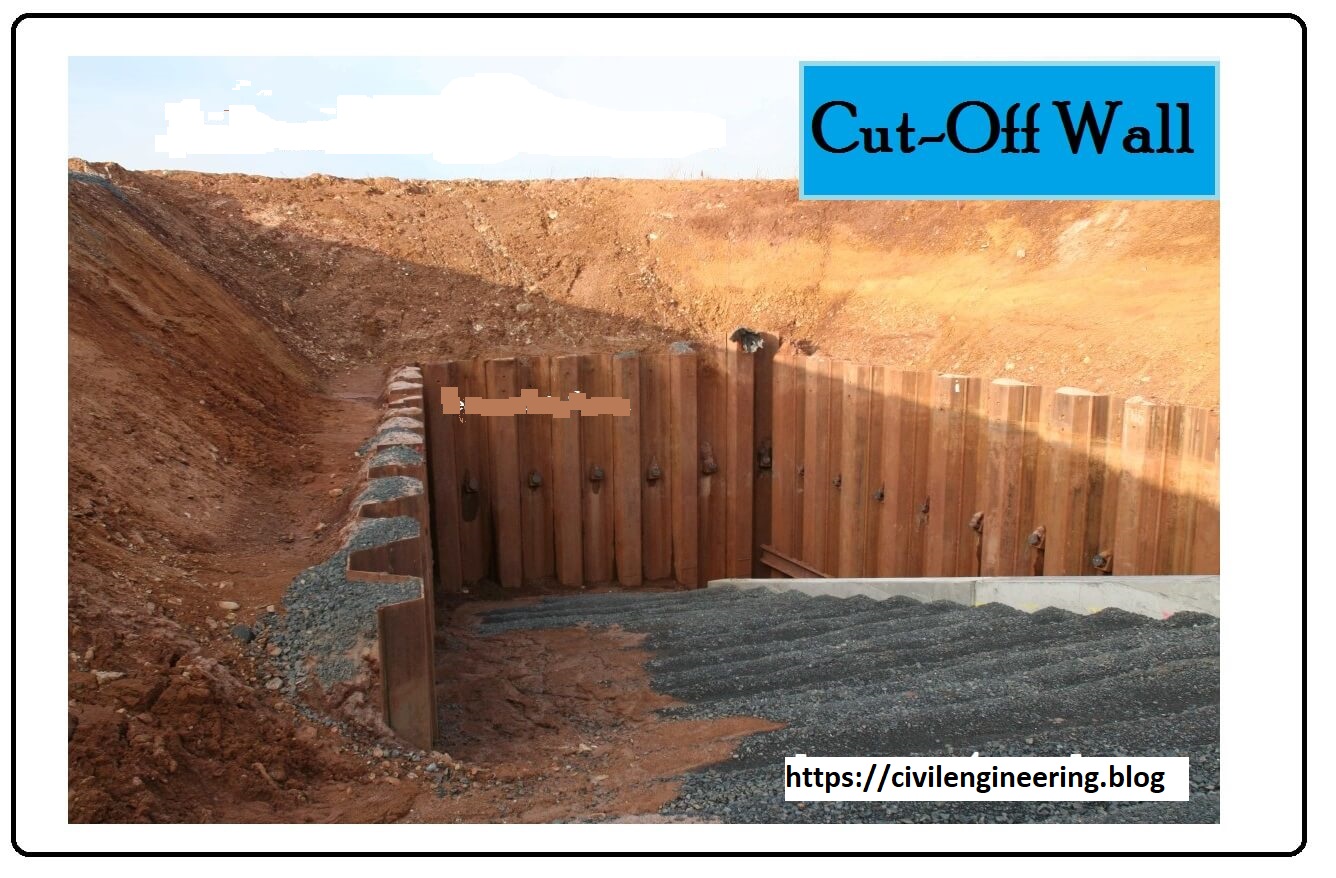CUT-OFF WALLS