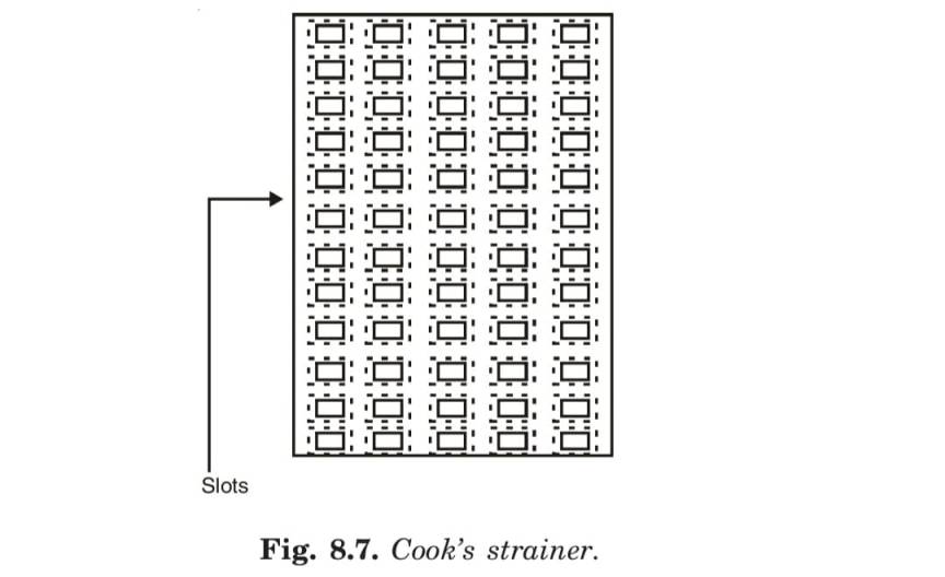 Cook strainer